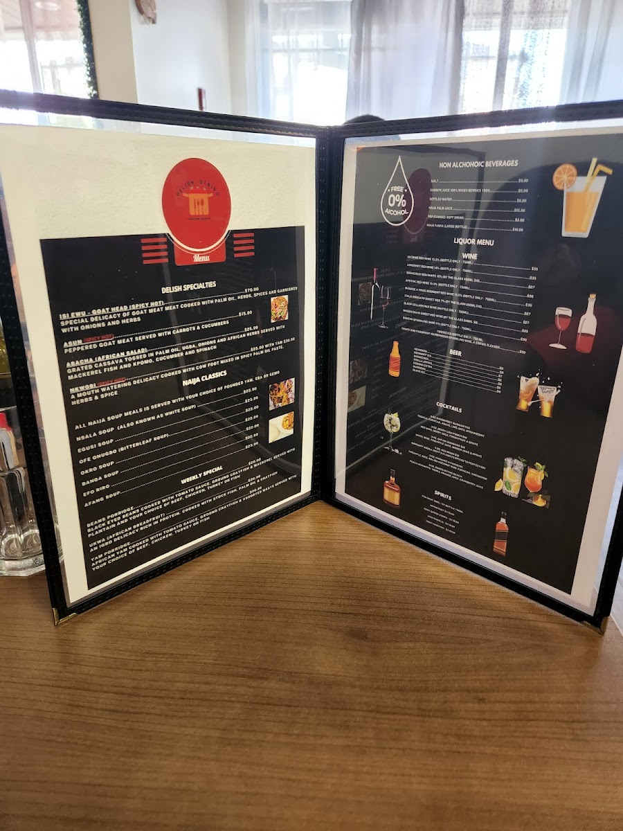 Menu Delish Dining-7